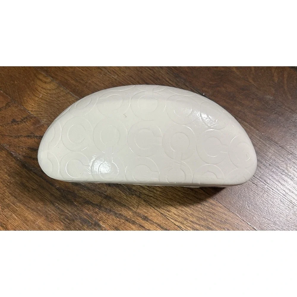 Women's Coach Sun Glasses with Case Black With Logo On Glasses - Picture 7 of 8